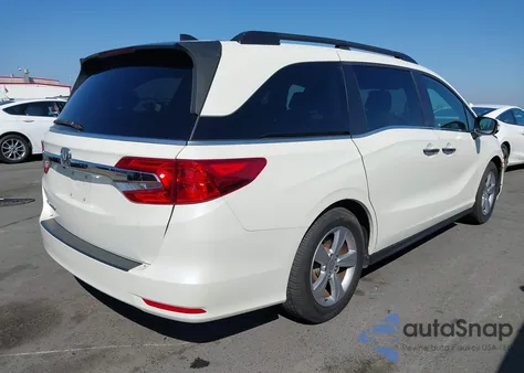 2019 Honda Odyssey Ex z USA, uszkodzony, nr VIN 5FNRL6H5XKB002697